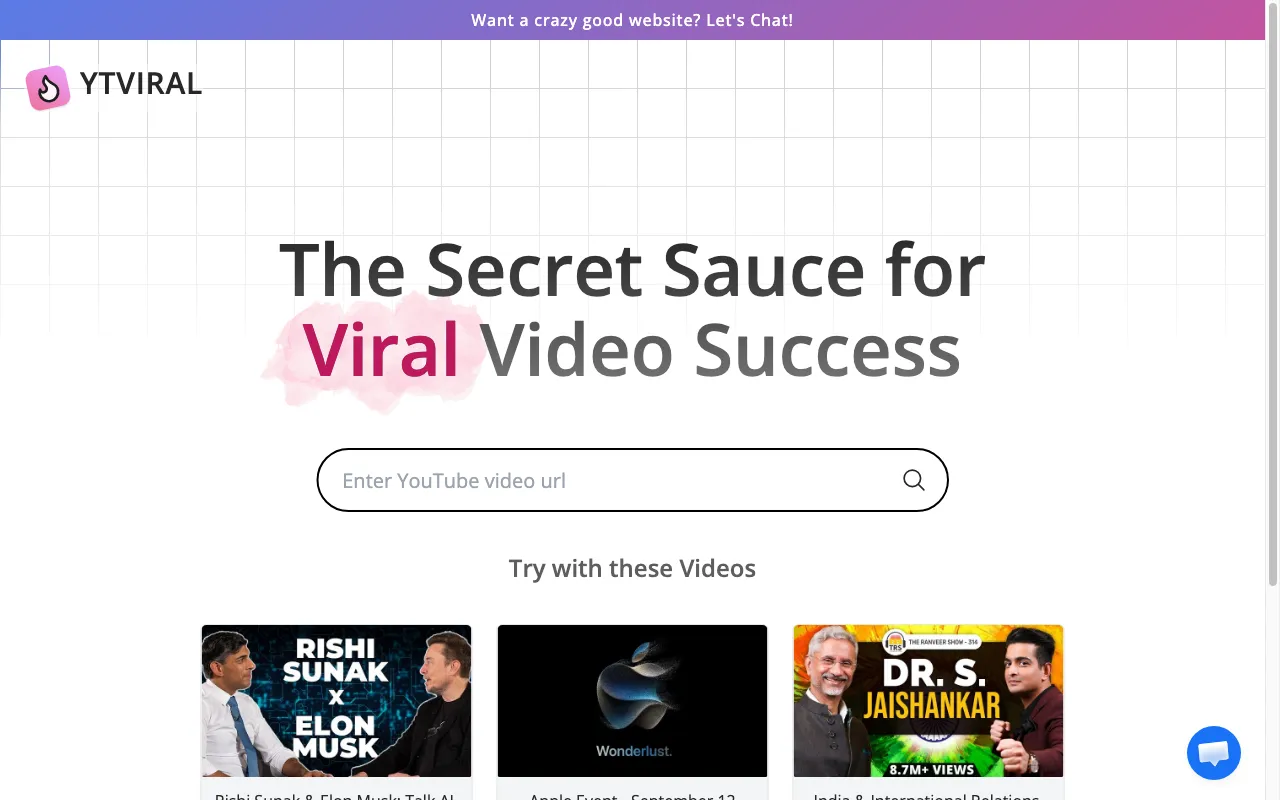 YTViral — preview screenshot