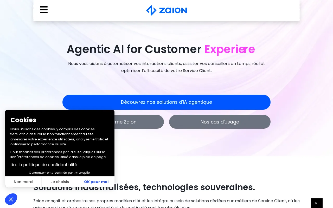 Zaion — preview screenshot