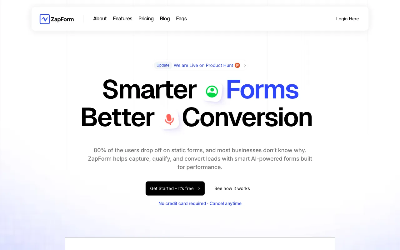 ZapForm — preview screenshot