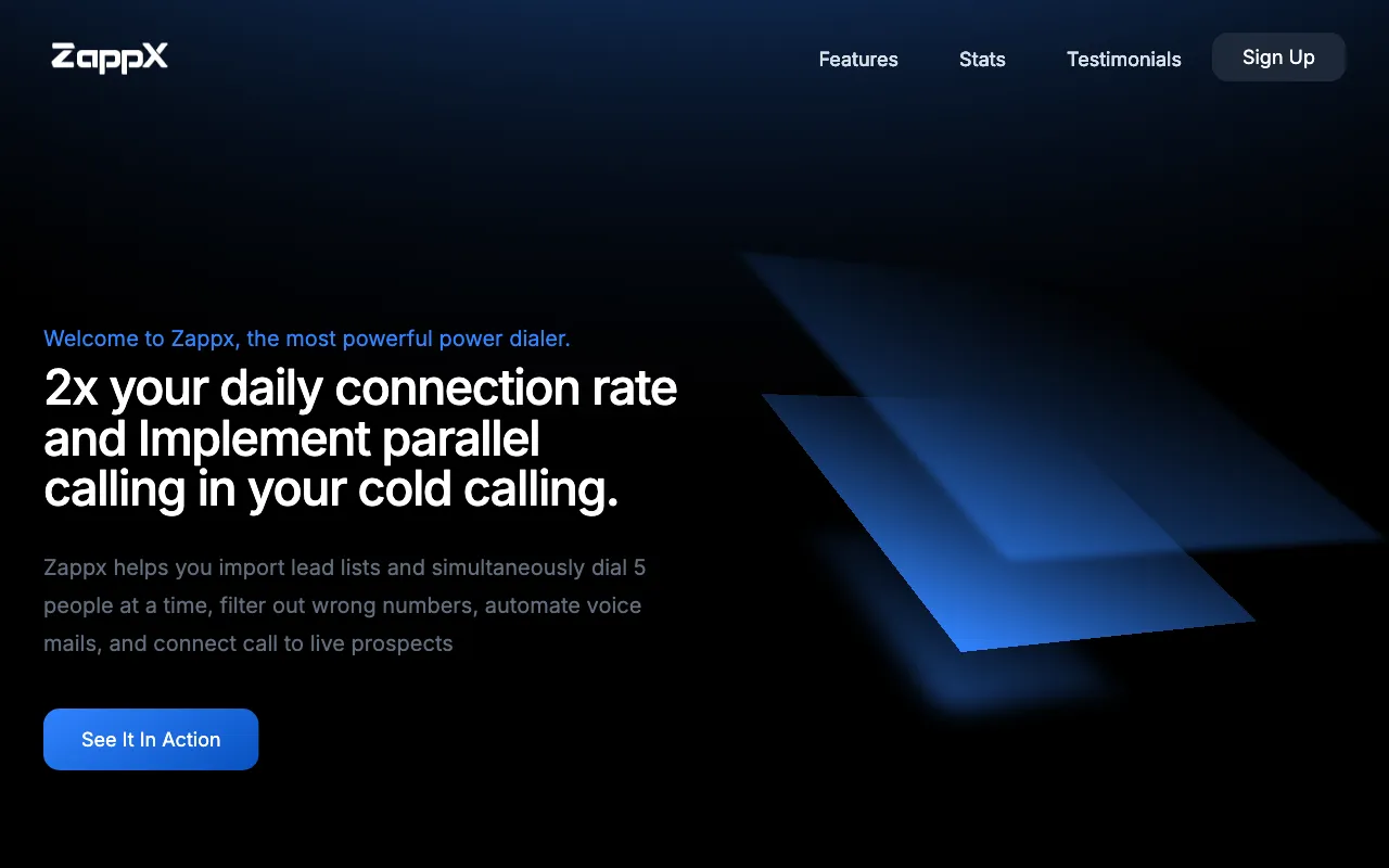 Zappx — preview screenshot