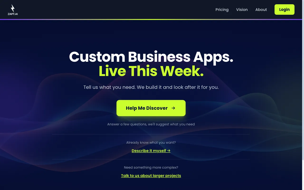 Zapt — preview screenshot