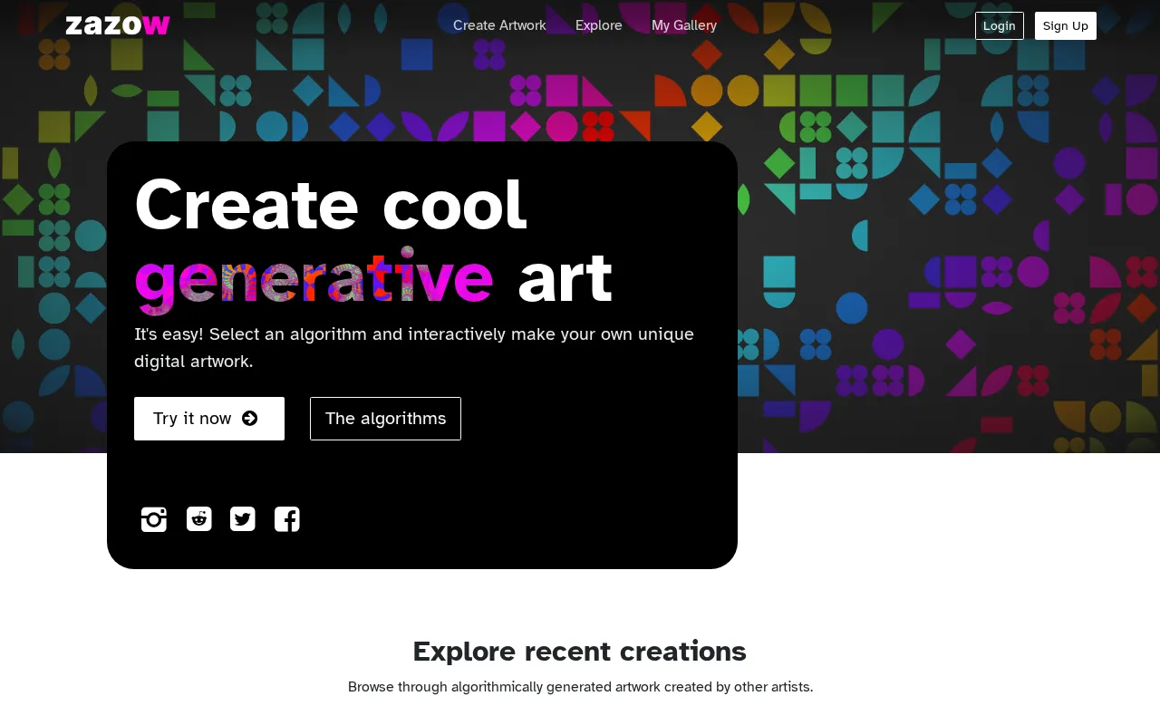 Zazow — preview screenshot