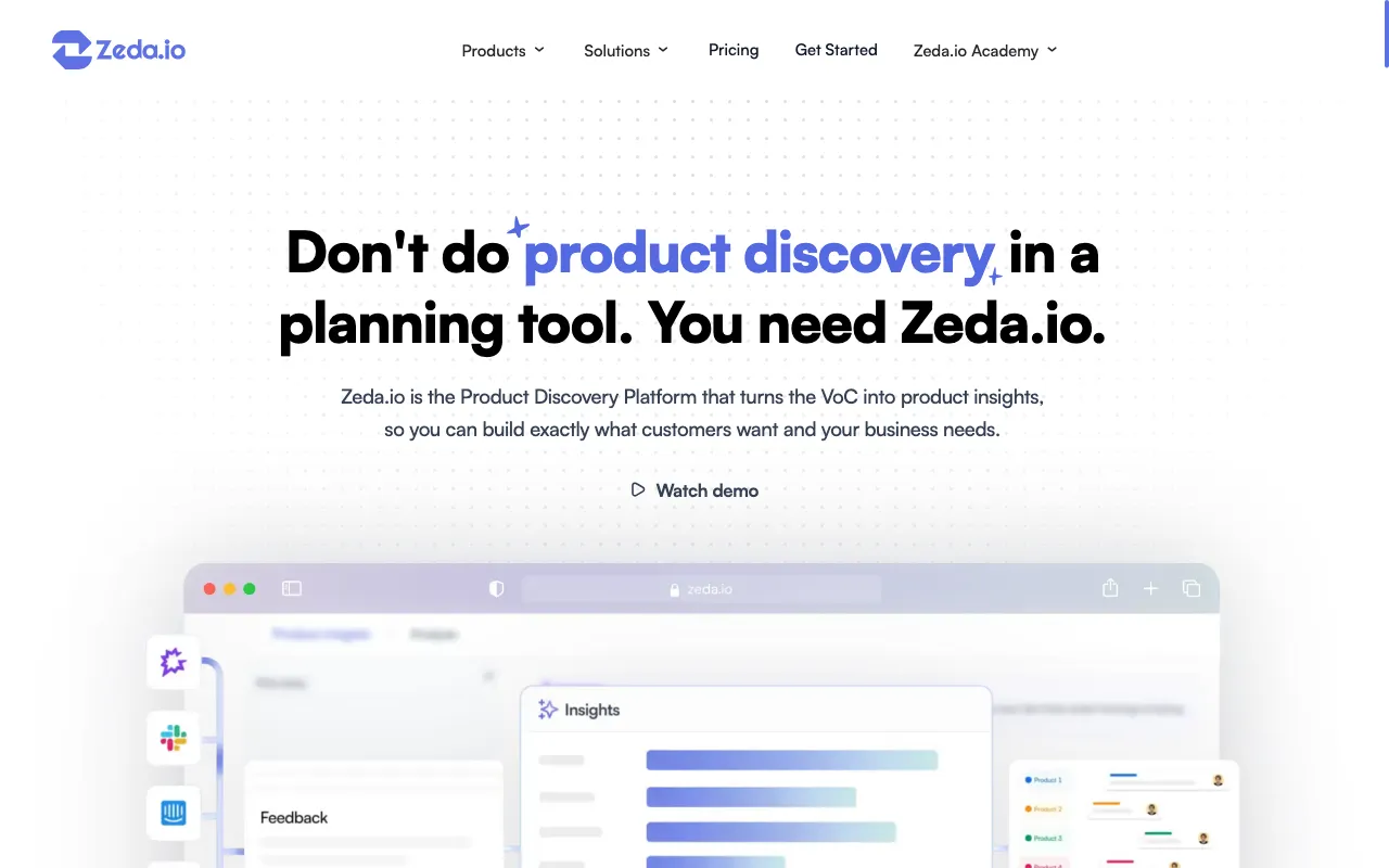 Zeda.io — preview screenshot