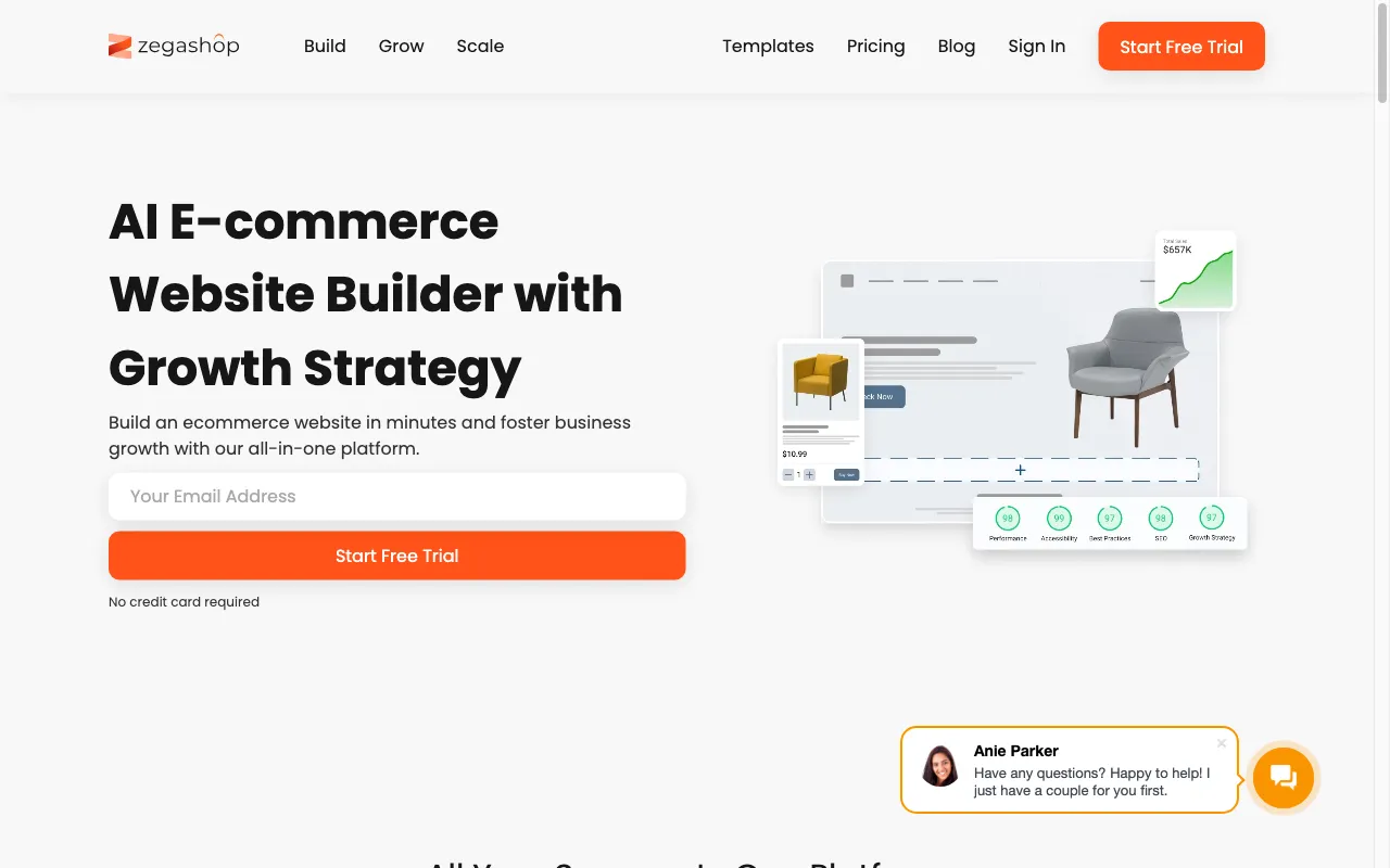 Zegashop — preview screenshot