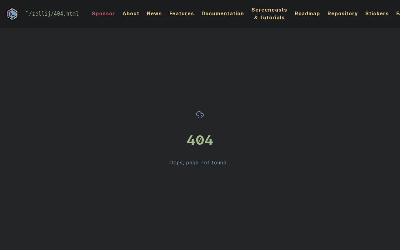 Zellij — pricing page