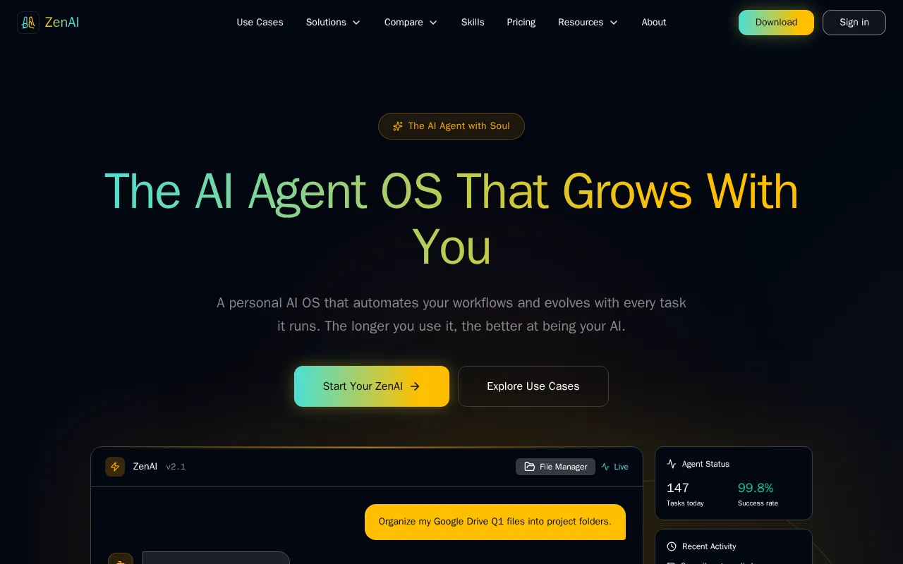 ZenAI — preview screenshot