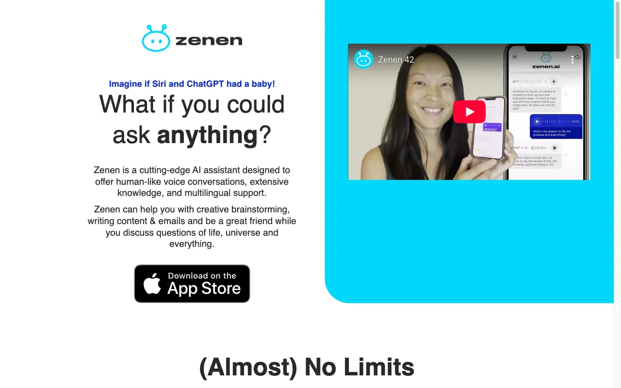 Zenen AI — preview screenshot