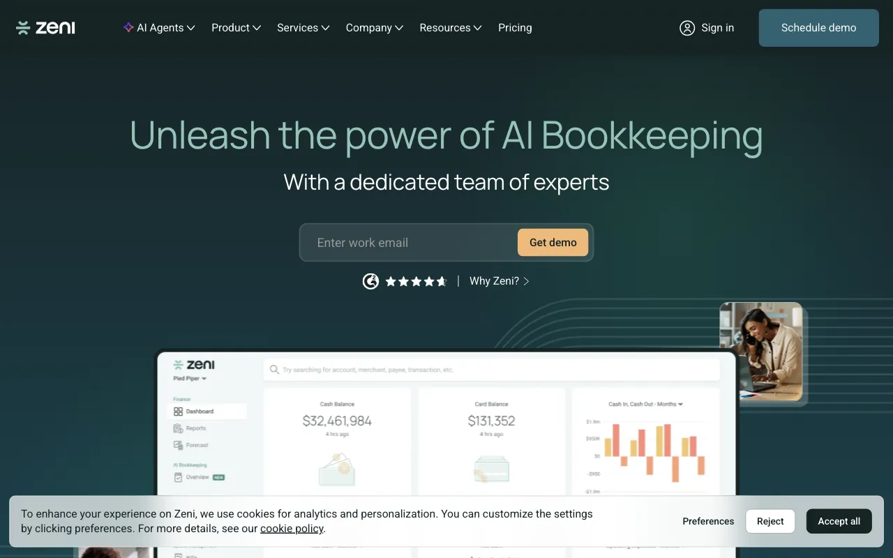 zeni.ai — preview screenshot