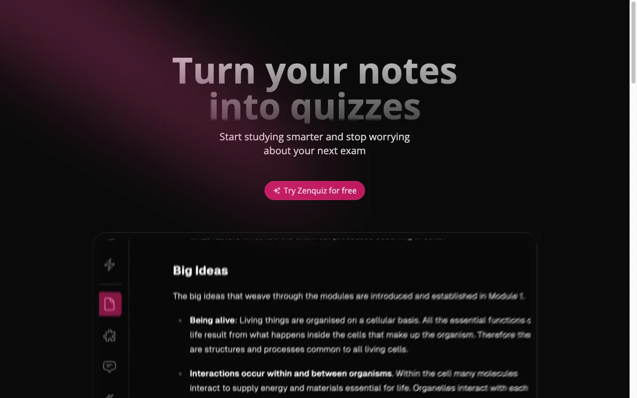Zenquiz.app — preview screenshot