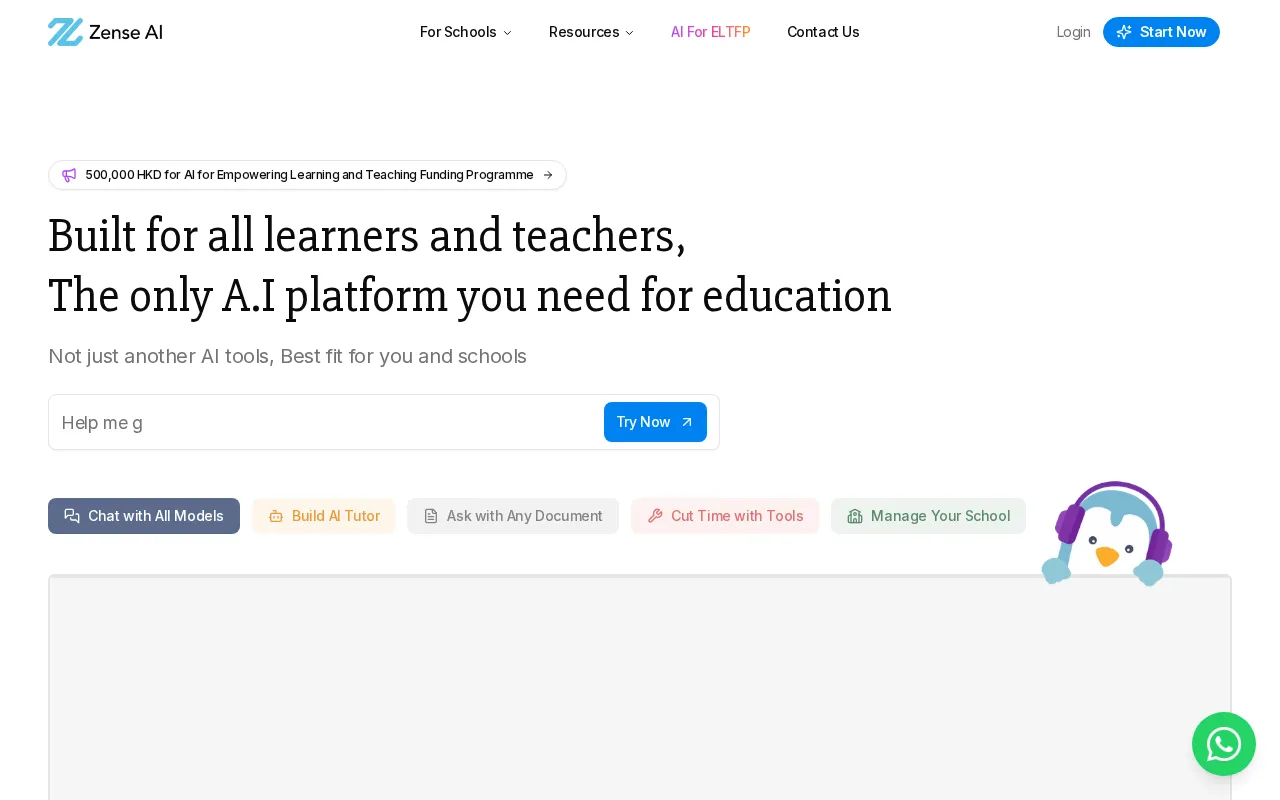 ZenseAI — preview screenshot
