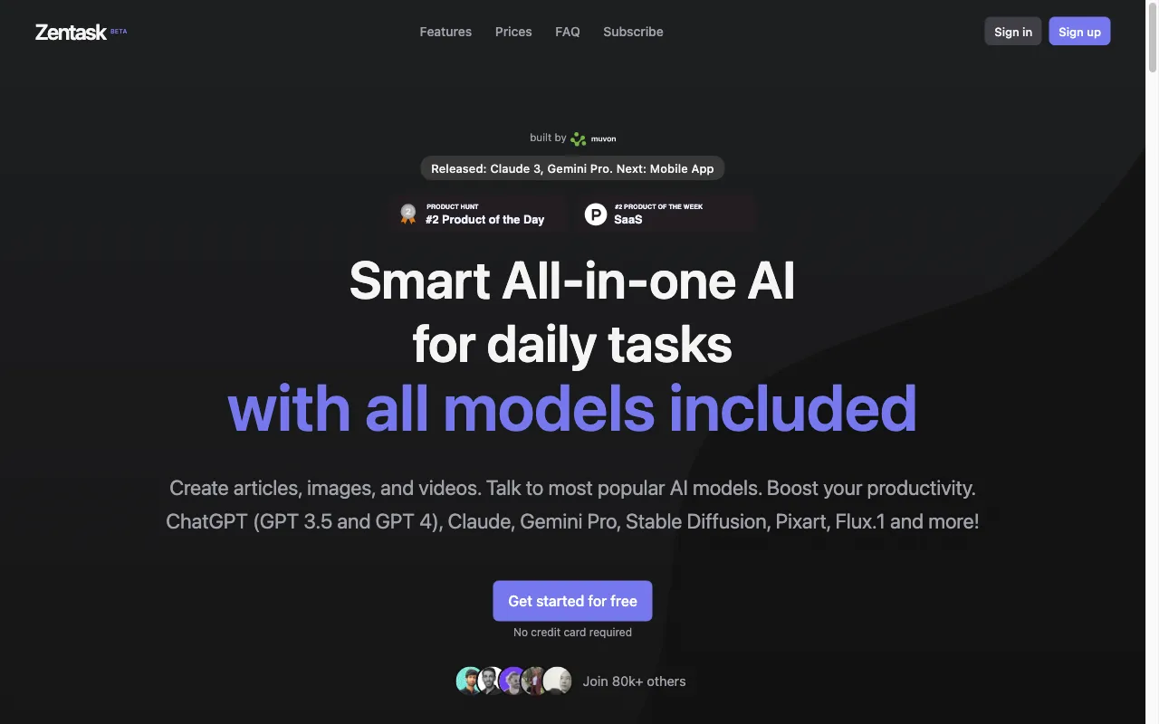 Zentask.ai — preview screenshot