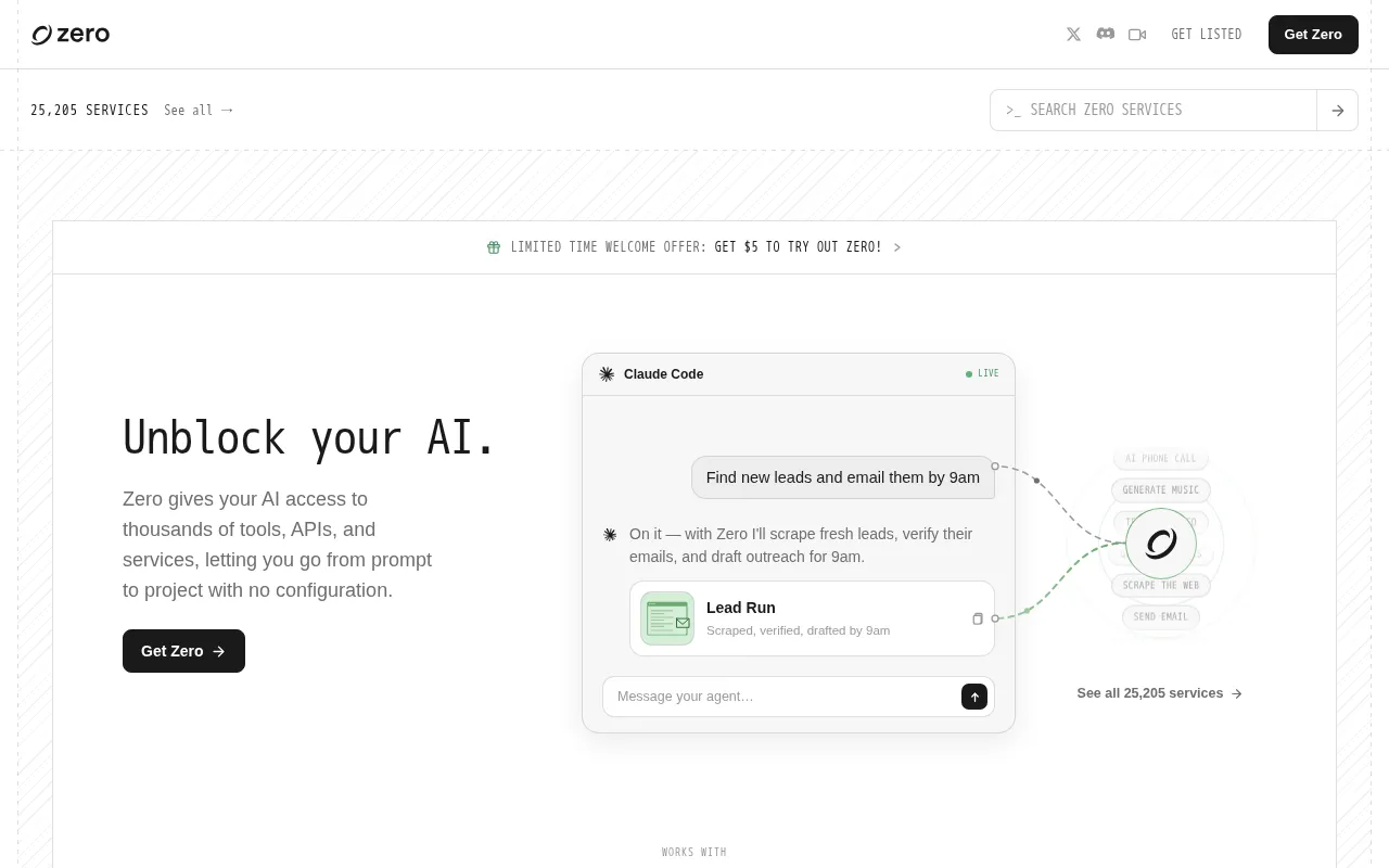 Zero — preview screenshot