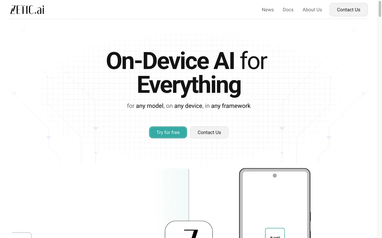 ZETIC.MLange — preview screenshot
