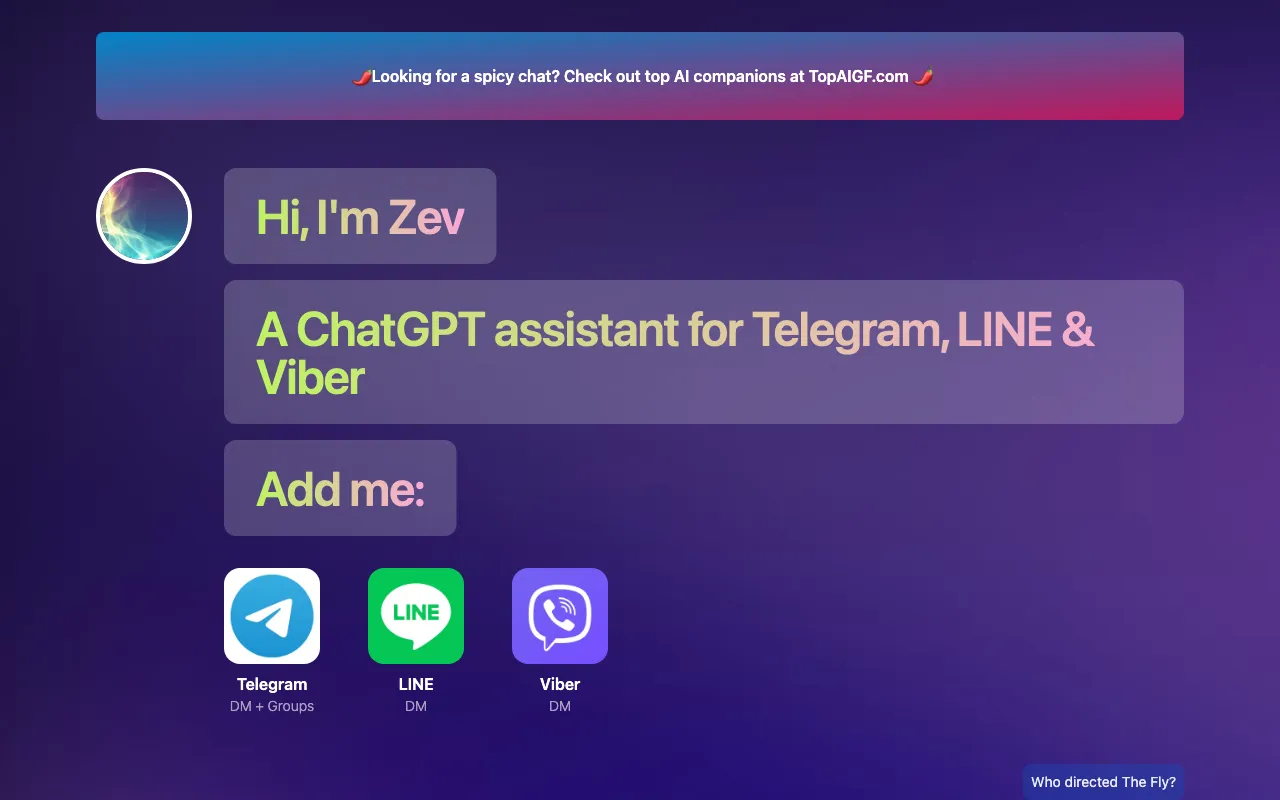ZevBot — preview screenshot