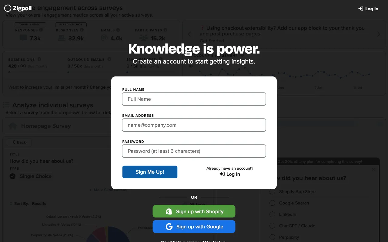 Zigpoll AI — preview screenshot