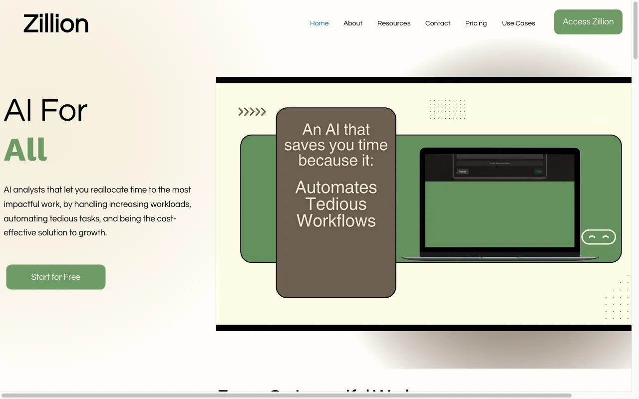 Zillion — preview screenshot