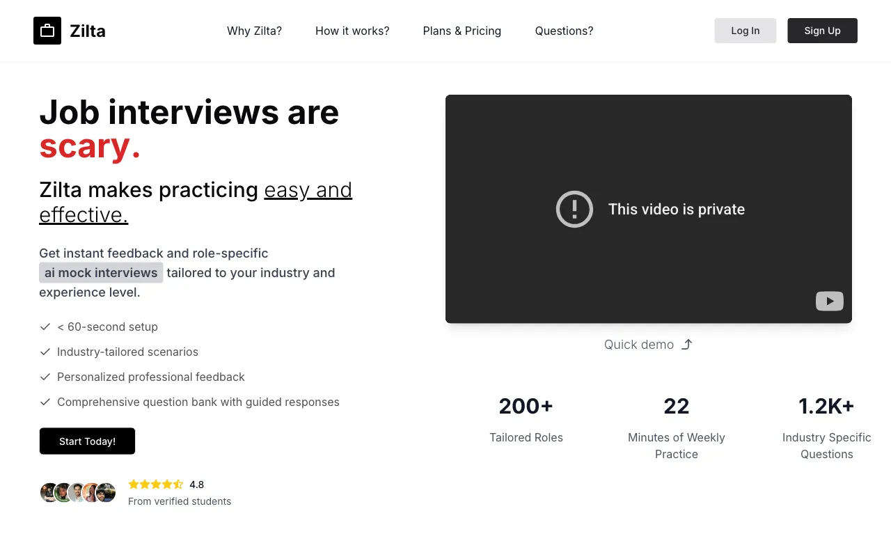 Zilta — preview screenshot