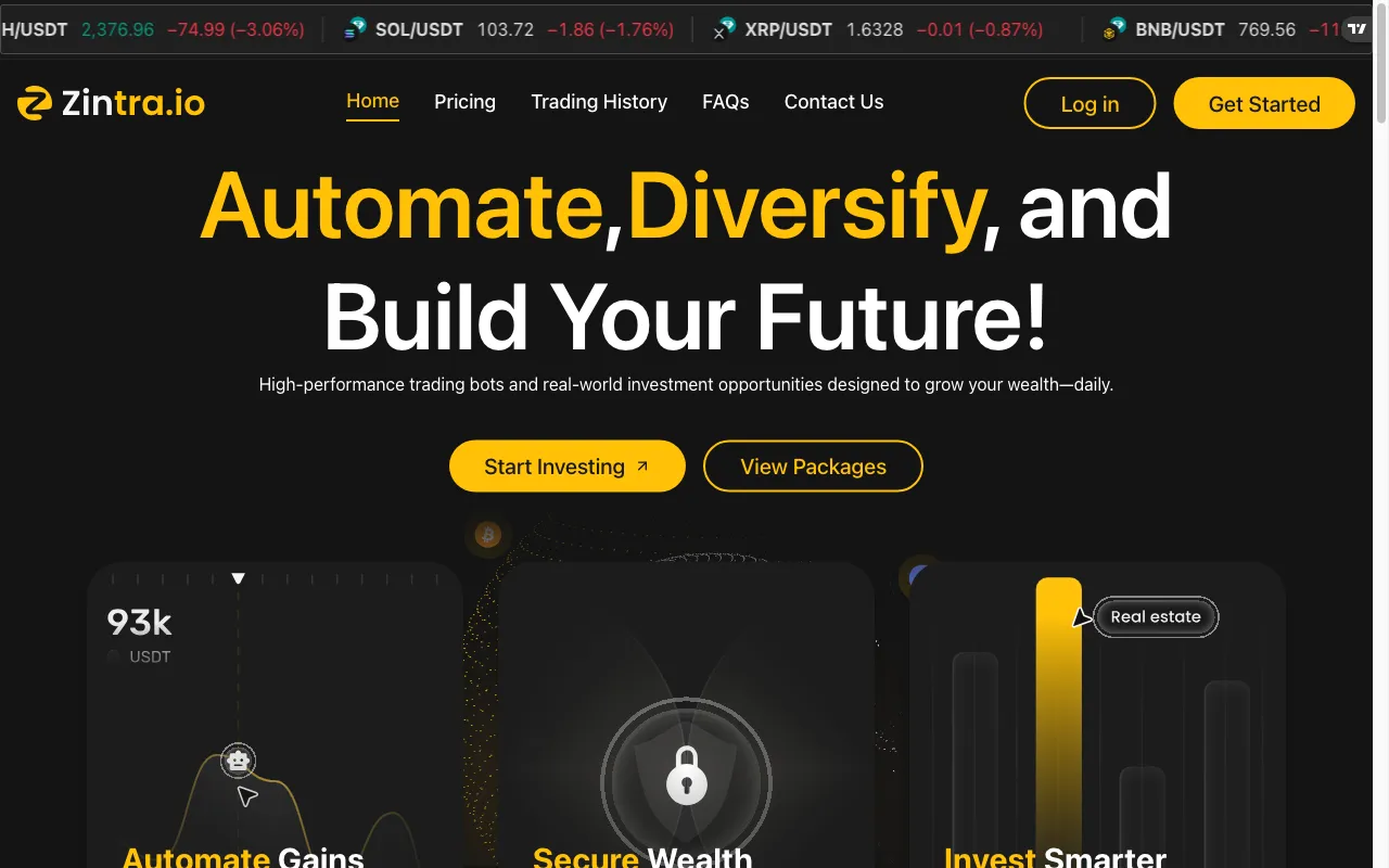 Zintra — preview screenshot
