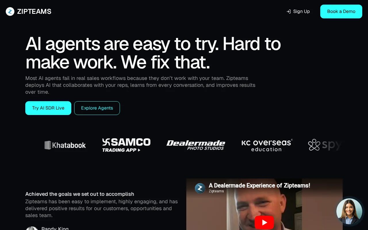 Zipteams — preview screenshot