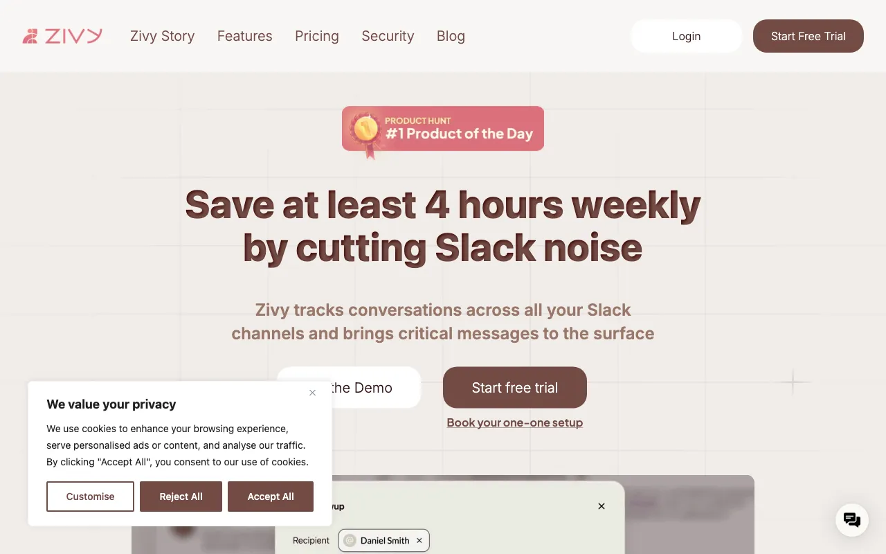 Zivy — preview screenshot