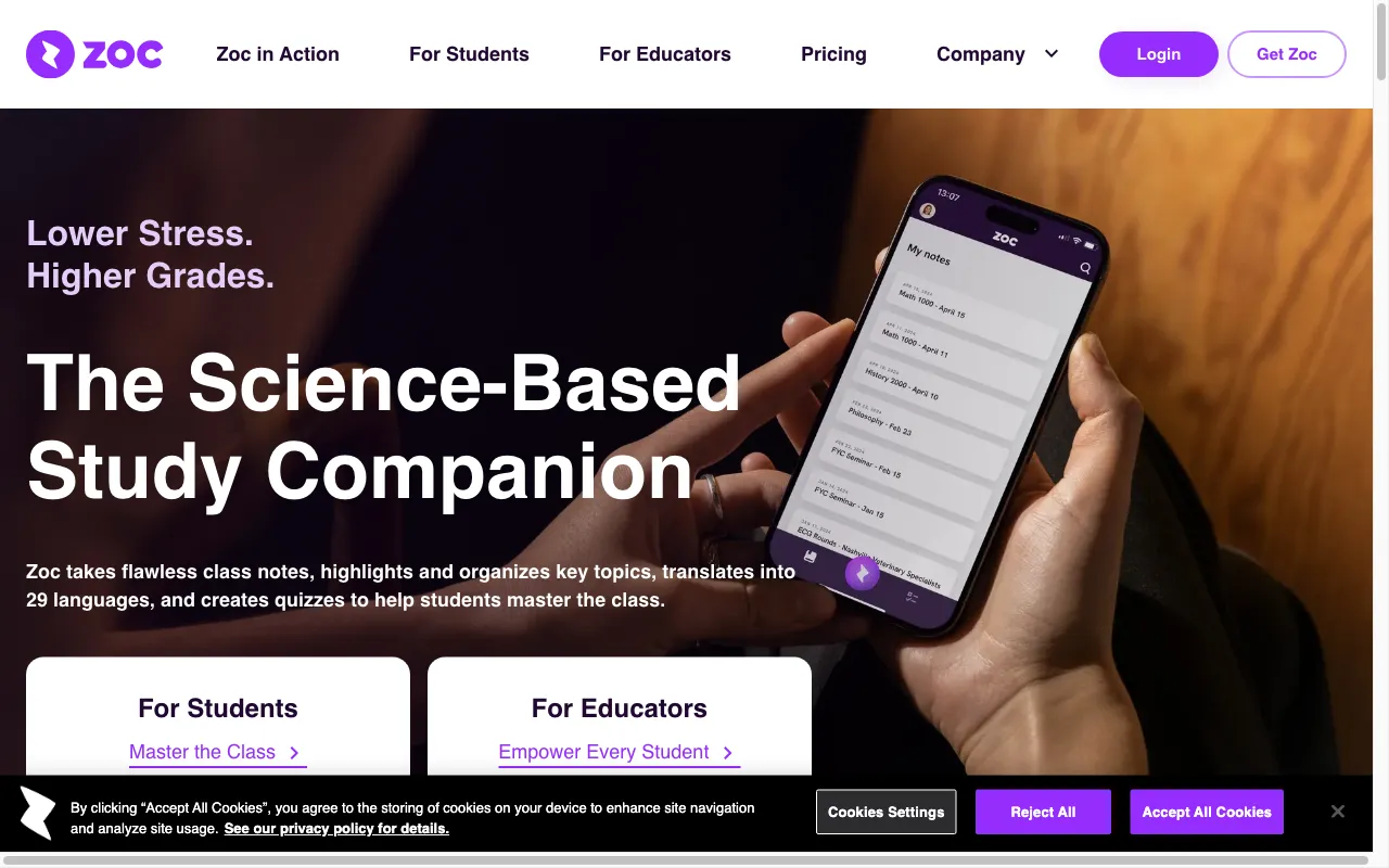Zoc.ai — preview screenshot