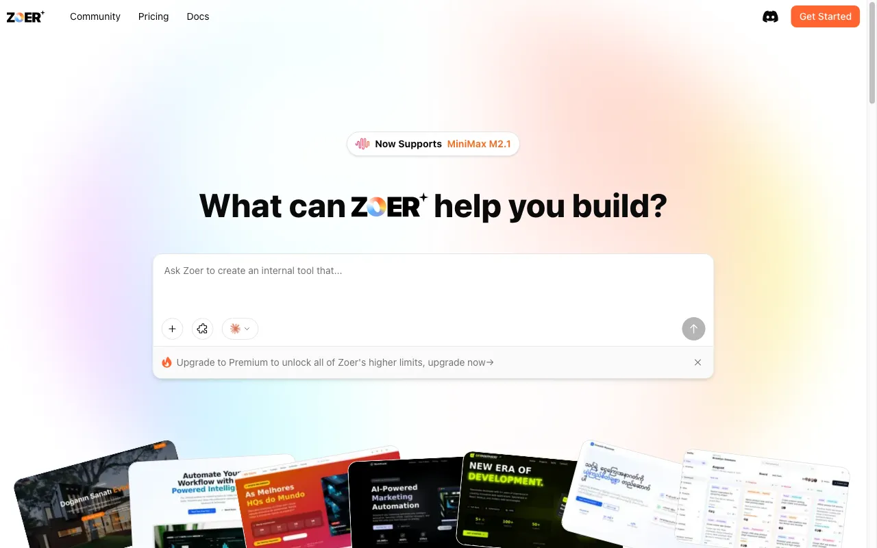 ZOER — preview screenshot