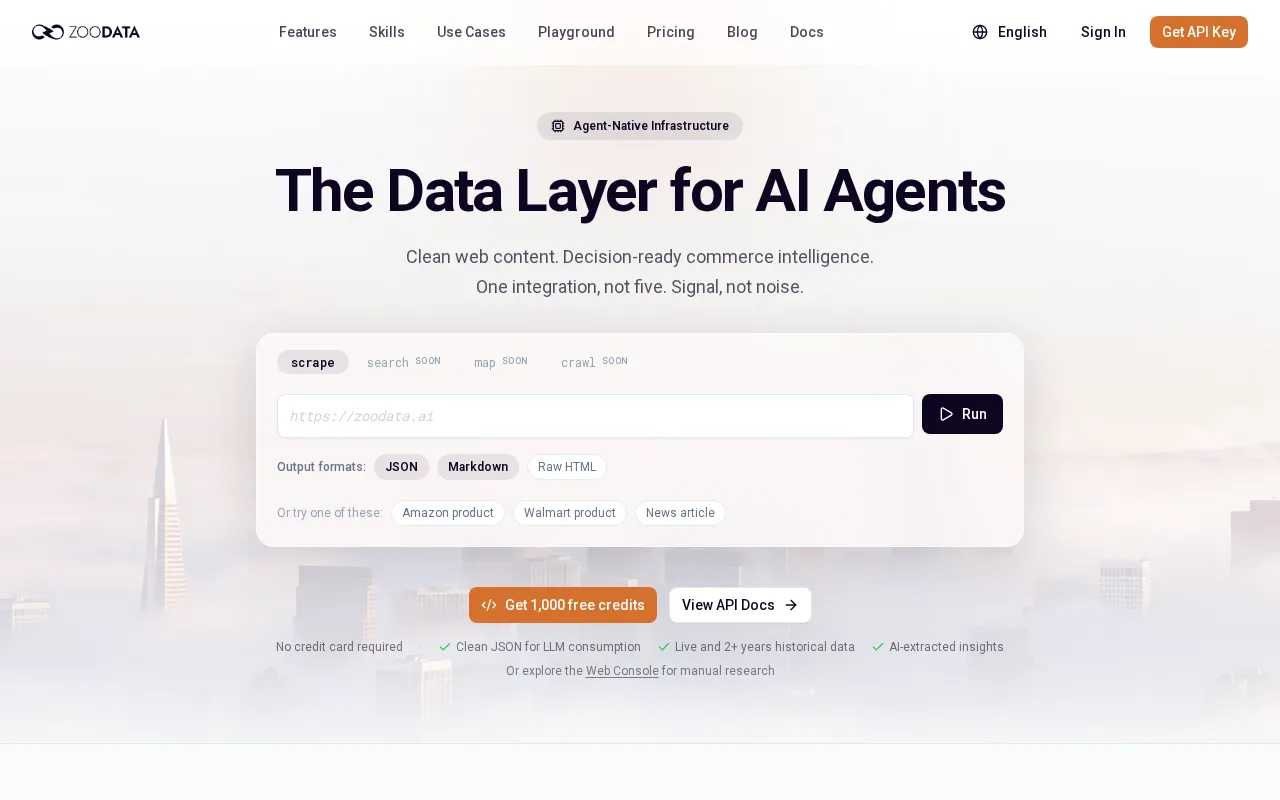 ZooData — preview screenshot