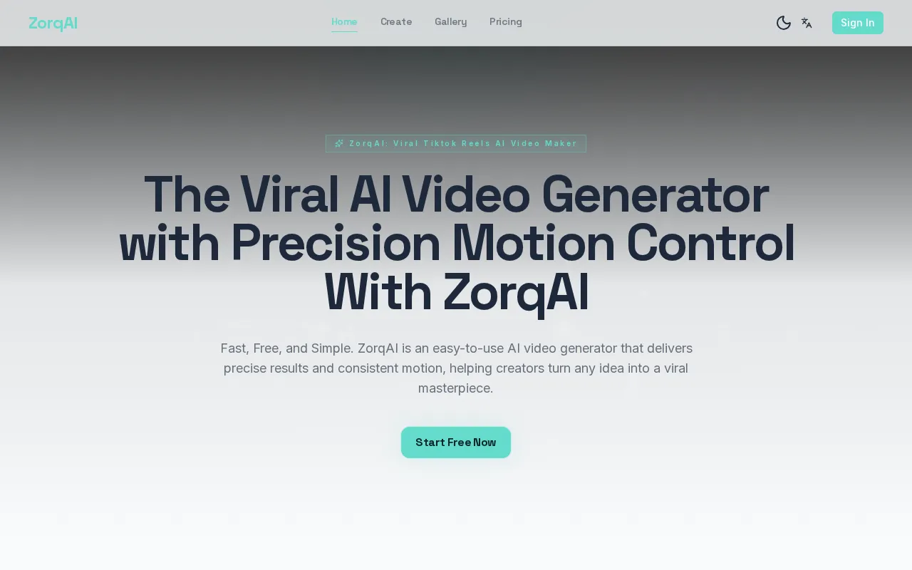 ZorqAI.app — preview screenshot