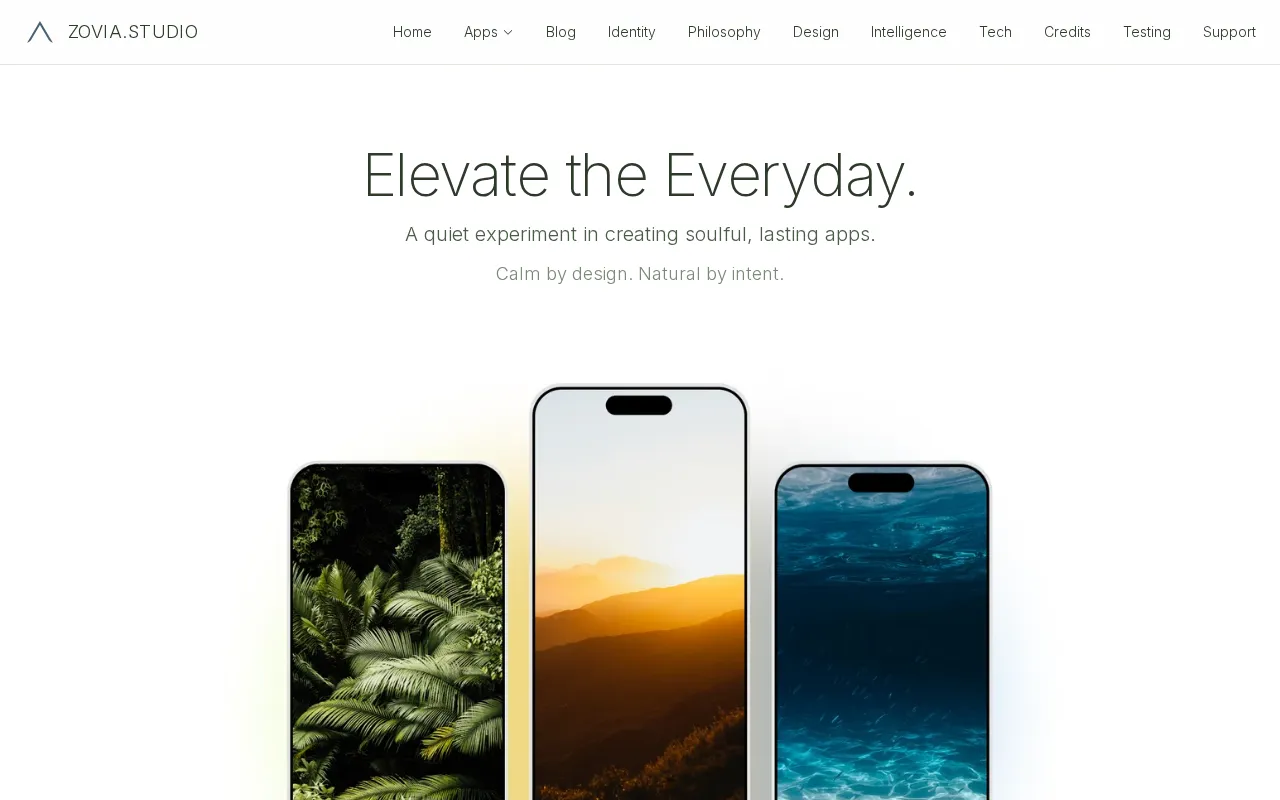 Zovia Studio — preview screenshot