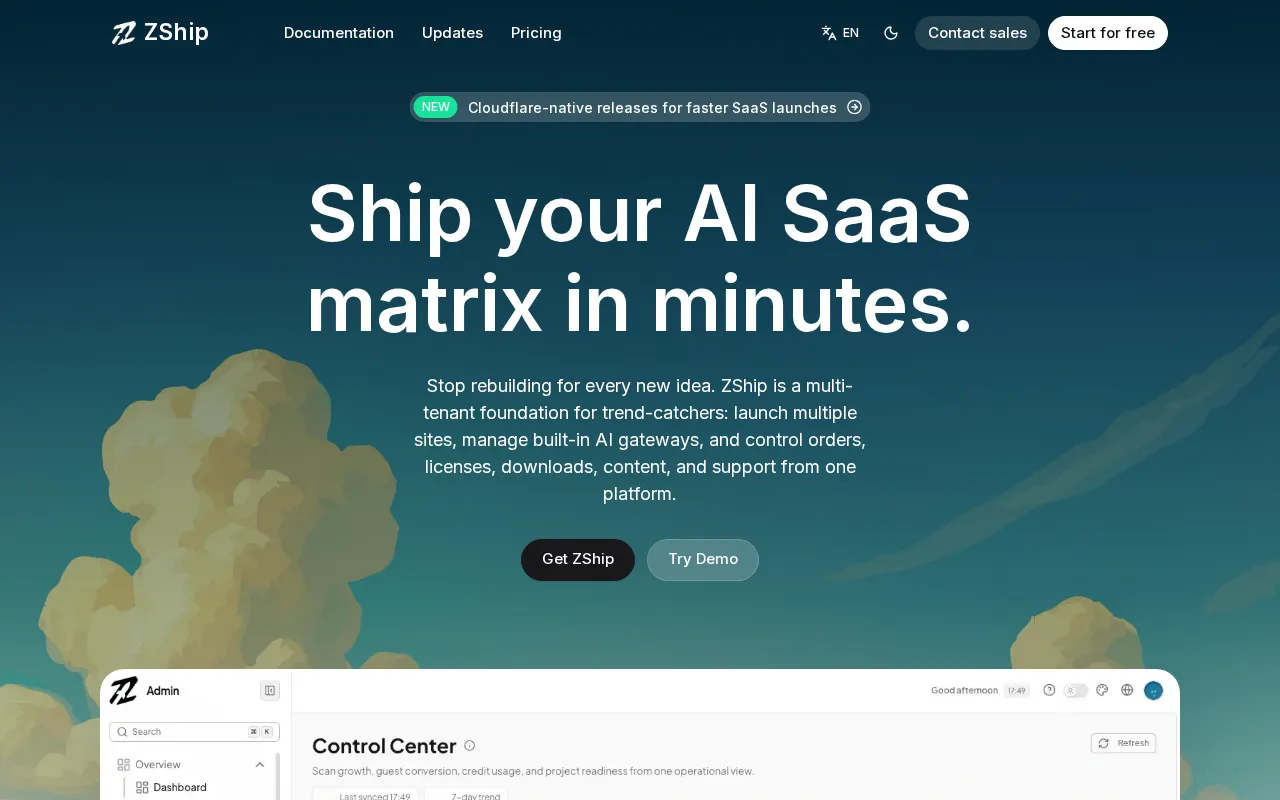 ZShip — preview screenshot