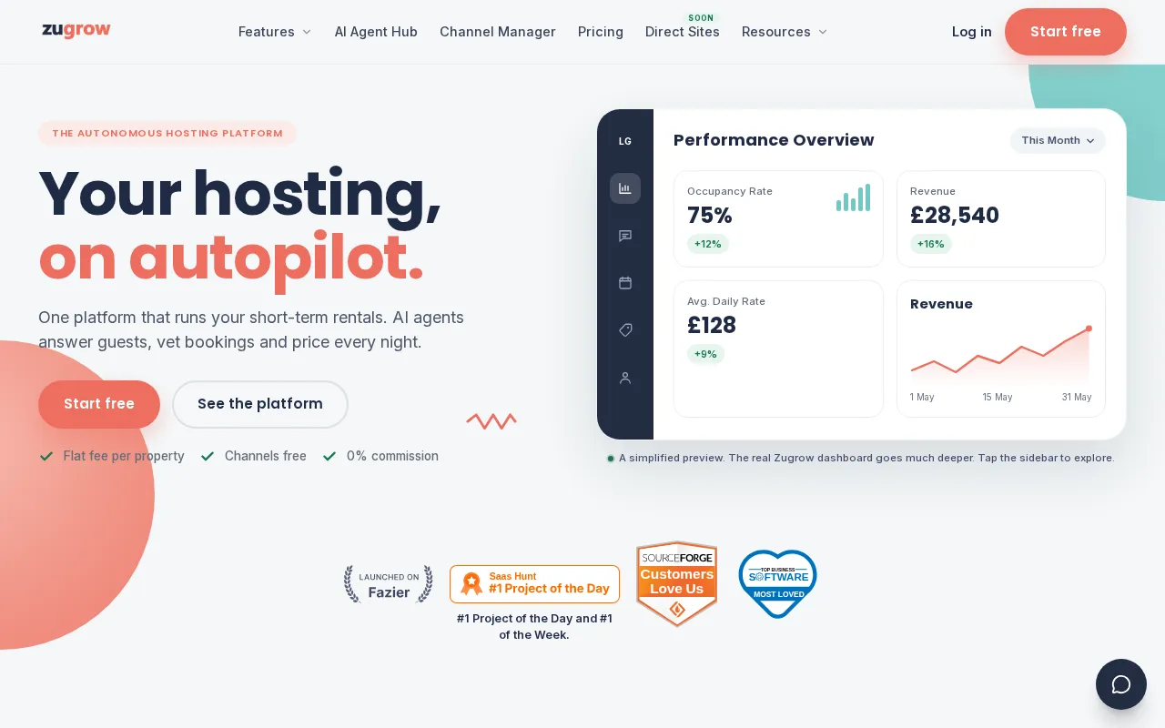 Zugrow — preview screenshot
