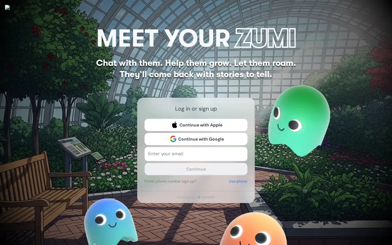 Zumi — preview screenshot