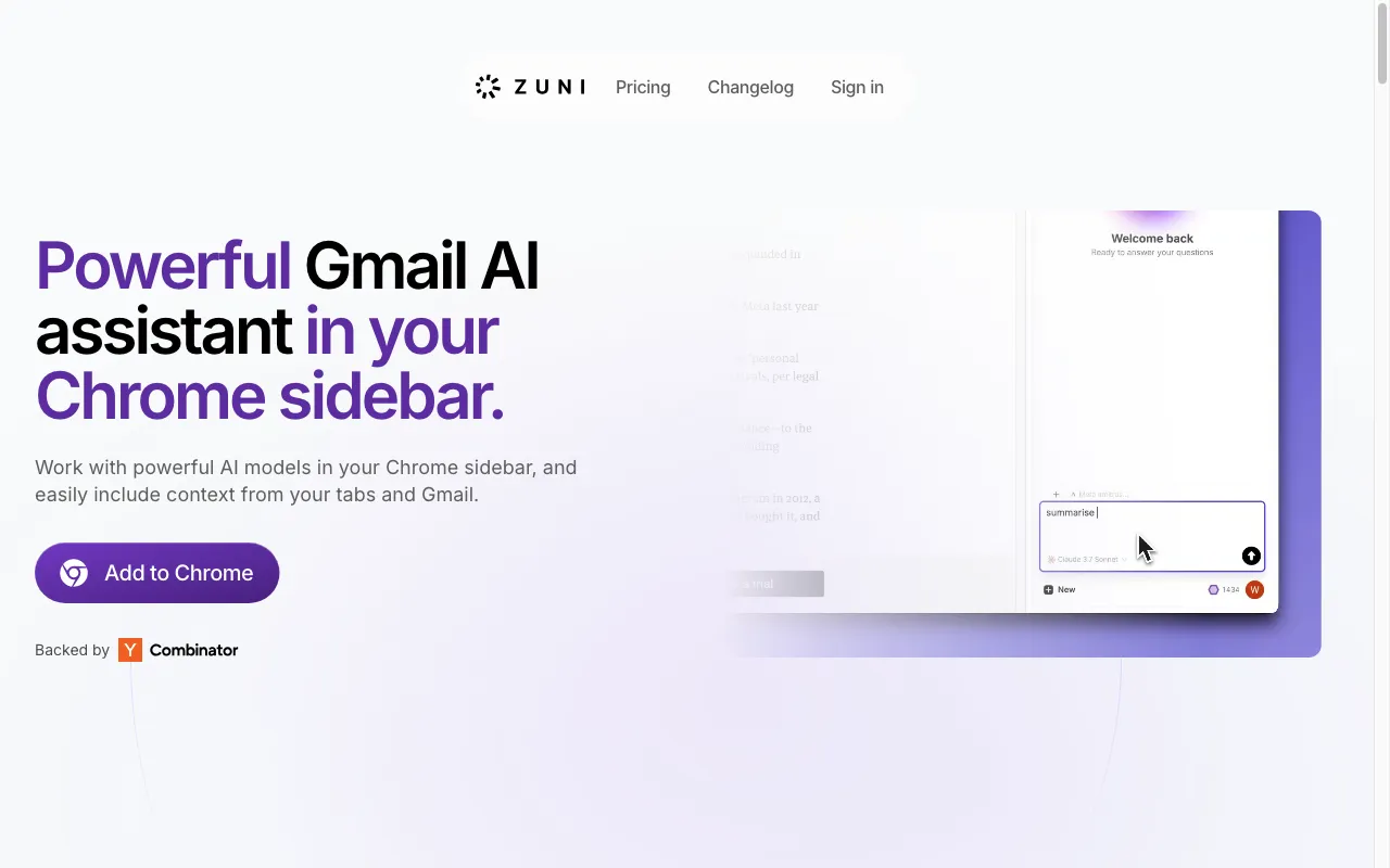 Zuni — preview screenshot