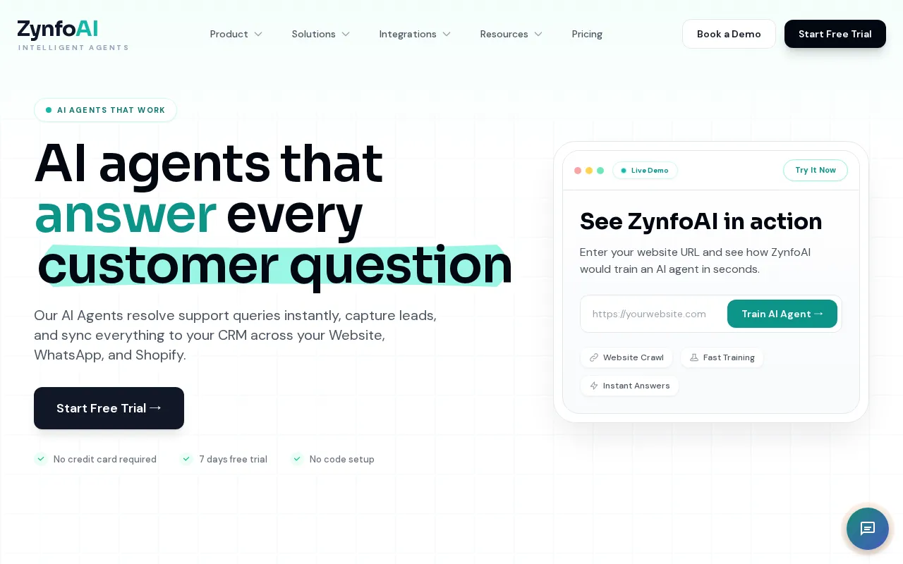 ZynfoAI — preview screenshot