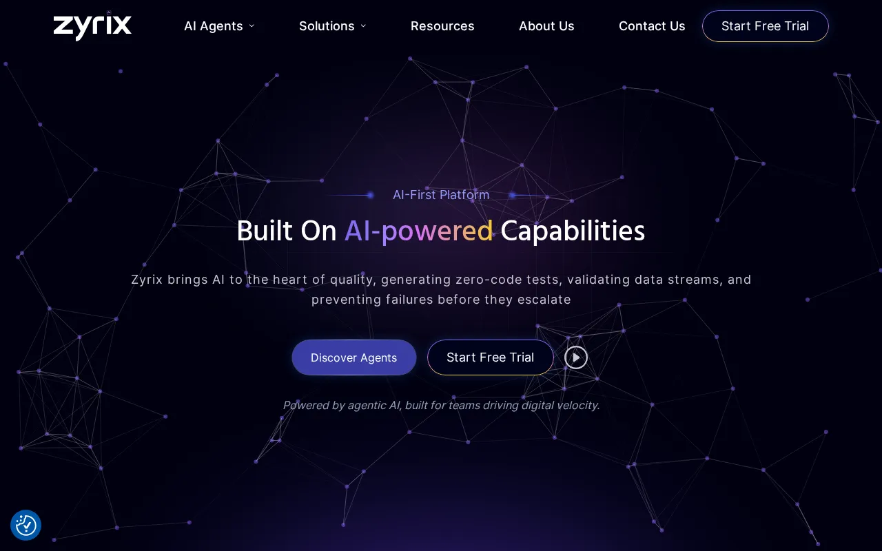 Zyrix Test Autopilot — preview screenshot